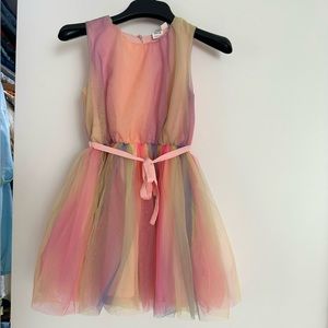 Girl rainbow dress